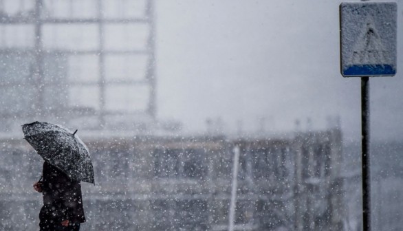 KOSOVO-WEATHER-SNOW