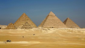EGY: The Pyramids at Giza