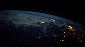 NASA shot of Rio and Sao Paolo