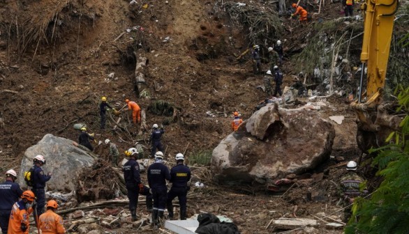Landslide in Colombia
