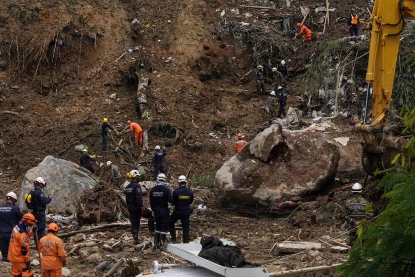 Landslide in Colombia