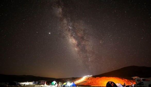 ISRAEL-SPACE-ASTRONOMY-METEOR-PERSEID