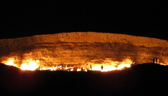 The Gateway to Hell/Darvaza gas crater
