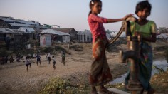 BANGLADESH-MYANMAR-UNREST-REFUGEE-ROHINGYA-MALNUTRITION-CHILDREN