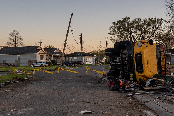 Large Tornado Touches Down In New Orleans