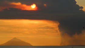 Indonesia Volcanic Eruption