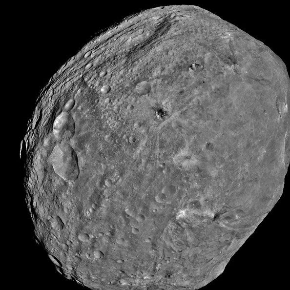 NASA's Dawn Spacecraft Sends back Pictures Of Vesta Asteroid