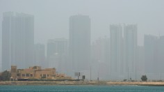 BAHRAIN-WEATHER-SANDSTORM