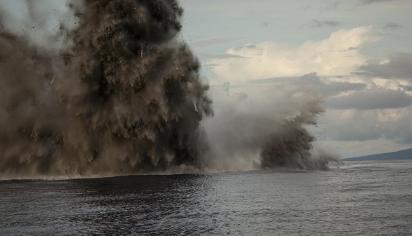SHARKCANO, Pacific Ocean: Underwater Volcanic Eruption Continues