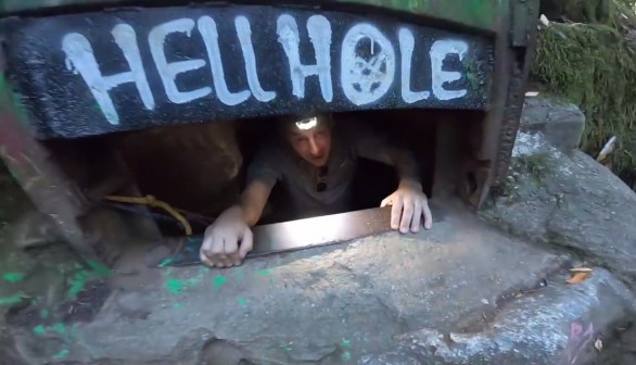 Hell Hole in California Explored by Cavers, One has Claustrophobia