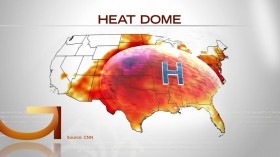 Central US Remains Under Persistent Heat Dome, Reaching 110 Degrees for the Week