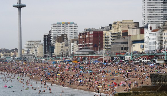 South of England Basks In Summer Heatwave