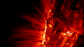 Growing Sunspot Faces Earth, Second-Strongest Solar Flare Possible