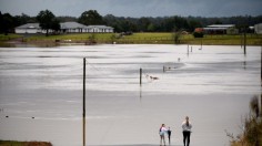 TOPSHOT-AUSTRALIA-WEATHER-FLOODS