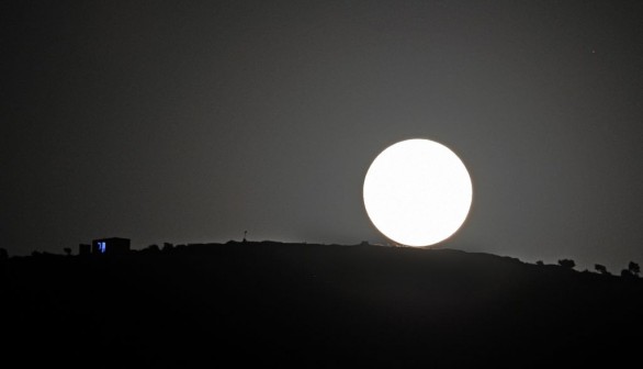 SYRIA-MOON-ASTRONOMY