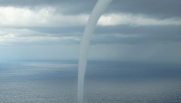 Five Waterspouts Forming Near the Coasts of Finland Amuse Onlookers 