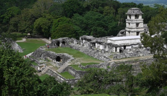 MEXICO-ARCHAELOGY-TOURISM-PALENQUE