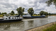 NETHERLANDS-TRANSPORT-RIVER-DROUGHT