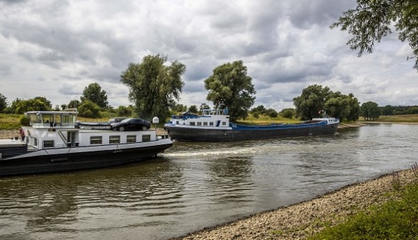 NETHERLANDS-TRANSPORT-RIVER-DROUGHT