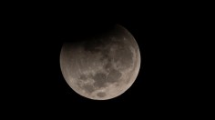 CHILE-ASTRONOMY-MOON-ECLIPSE