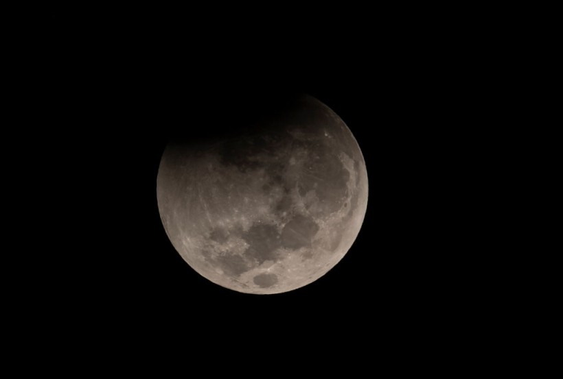 CHILE-ASTRONOMY-MOON-ECLIPSE