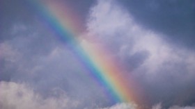 People See Strange Cloud Formations, Double Rainbow, 