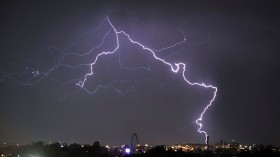 COLOMBIA-WEATHER-STORM-LIGHTNING