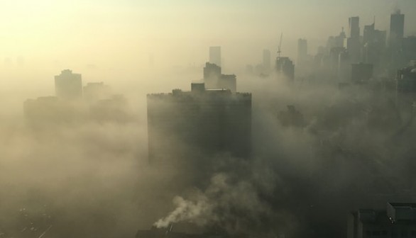 city with high rise building