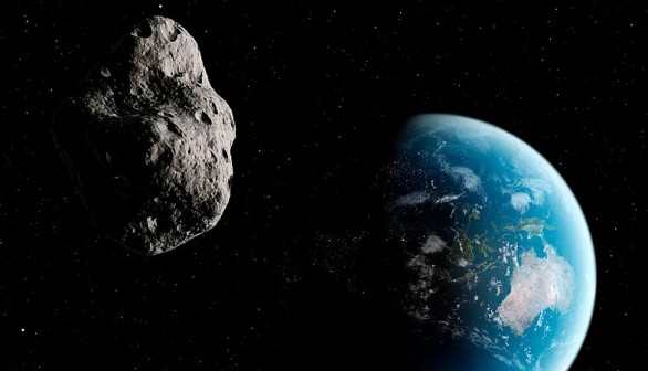 Asteroid approach on Earth