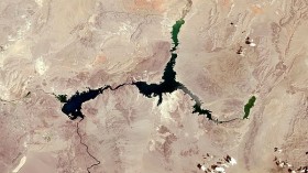 Lake Mead Lower Water Levels Uncovers Volcanic Eruption From 12 Million Years Ago