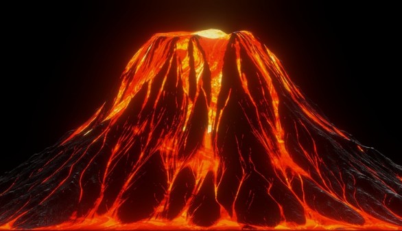 Rising Magma Produces Notes Reverberating Through the Crater, Signals Volcanic Eruption