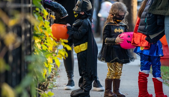 Chilly Rain, November, Halloween