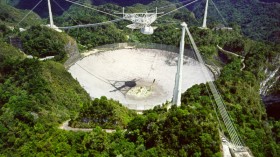 Arecibo Space Observatory in Puerto Rico