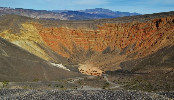 Ubehebe Crater in Death Valley