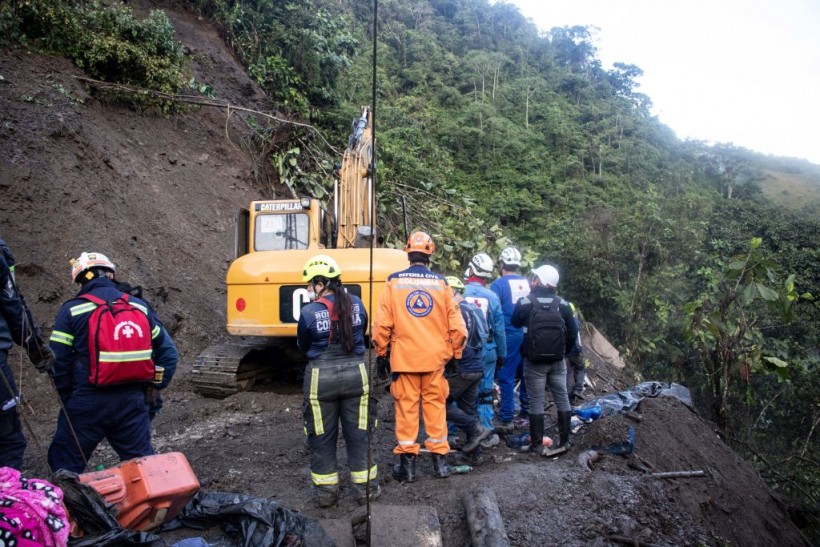 Colombia mountain landslide