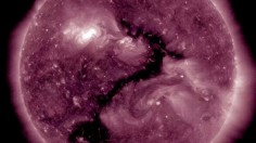 G1 Geomagnetic Storm Caused by New Canyon Hole in Sun's Atmosphere Might Impair Earth's Satellites For Two Days