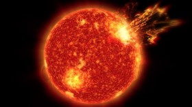 Sun Sends Shockwave Towards Earth, Rips Into Magnetic Field