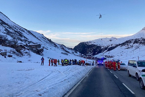 December 25, 2022 in an avalanche in Austria, in the Vorarlberg region, police said