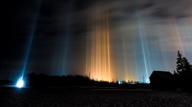 Captivating Light Pillars Display in Minnesota Night Sky on Thursday Explained by Experts