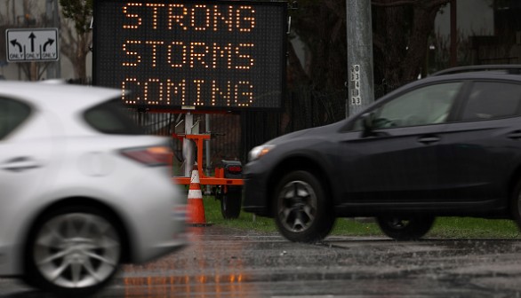 Multiple Storms Batter California With Flooding Rains