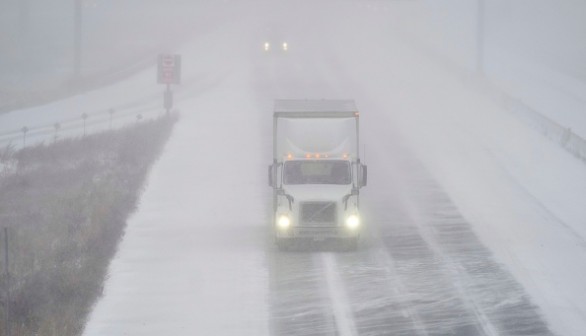  London, Ontario, Canada, during a large winter storm on Friday, December 23, 2022