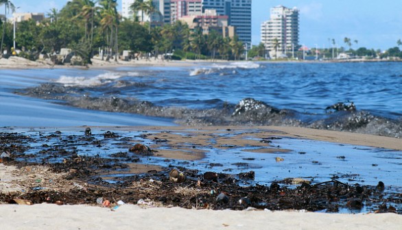 VENEZUELA-OIL-SPILL-POLLUTION