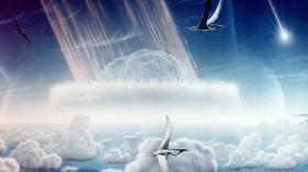 Mega Tsunami from Mass Extinction Asteroid 66 Million Years Ago Shown in Simulation by Experts