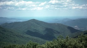 Appalachians near the Blue Ridge Parkway in North Carolina.