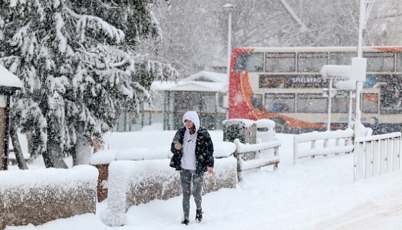 Met Office Issue Yellow Warnings For Snow Across The UK
