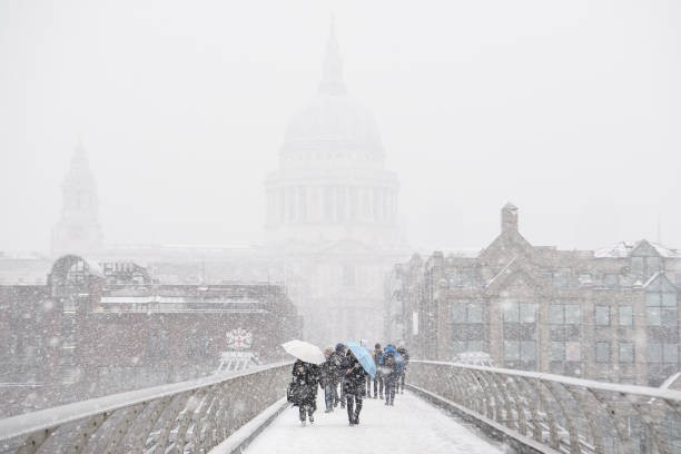 Continued Freezing Conditions Bring The UK To A Standstill