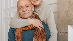 Photo of a Lovely Elderly Couple