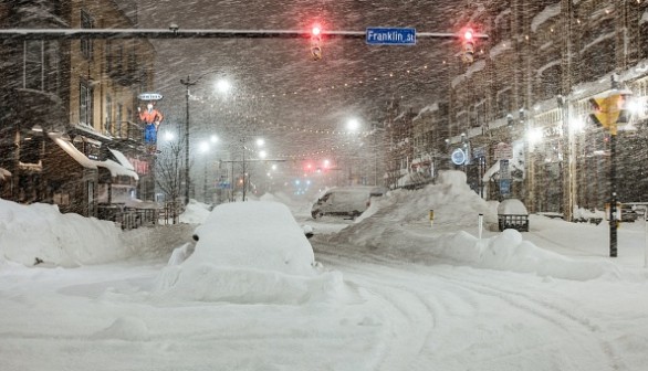 Buffalo, New York, on December 26, 2022. 	Heaviest Snowfall to Unfold in New York as Northeast Suffers from Winter Storms