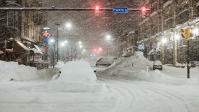 Buffalo, New York, on December 26, 2022. 	Heaviest Snowfall to Unfold in New York as Northeast Suffers from Winter Storms