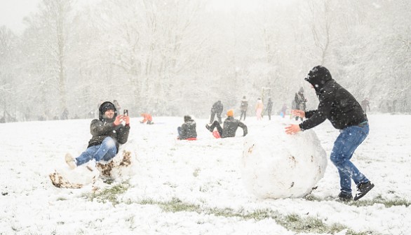 Wintery Weather In The UK